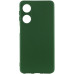 Накладка (з мікрофіброю) Silicone Cover Lakshmi Full Camera для Xiaomi Redmi A5 (UA/Europe)- темно-зелений