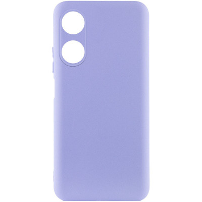 Накладка (з мікрофіброю) Silicone Cover Lakshmi Full Camera для Xiaomi Redmi A5 (UA/Europe)- бузковий