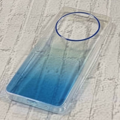 Накладка TPU+PC Glassbend для Xiaomi Redmi 14C / Redmi A4 / Poco C75- синій Накладка TPU+PC Glassbend для Xiaomi Redmi 14C / Redmi A4 / Poco C75- синій