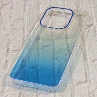 Накладка TPU+PC Glassbend для Xiaomi Redmi Note 14 4G (159.6мм / Int. version)- синій Накладка TPU+PC Glassbend для Xiaomi Redmi Note 14 4G (159.6мм / Int. version)- синій