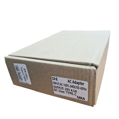Блок живлення для ноутбука DELL Type-C 90W без мережевого кабелю