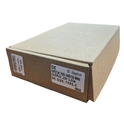 Блок живлення для ноутбука DELL 20V/3.25A Type-C 65W