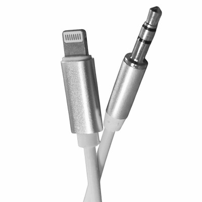 AUX кабель KIN KY-122 (3.5мм to Lightning) AUX кабель KIN KY-122 (3.5мм to Lightning)