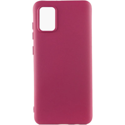 Накладка (з мікрофіброю) Silicone Cover Lakshmi для Xiaomi Redmi Note 10 / Note 10S / Poco M5s- марсала