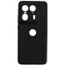 Накладка (з мікрофіброю) Silicone Cover Lakshmi Full Camera для Motorola Edge 50 Ultra- чорний