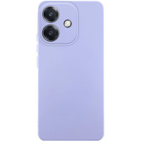 Накладка (з мікрофіброю) Silicone Cover Lakshmi Full Camera для Oppo A3 4G / A3x 4G- бузковий