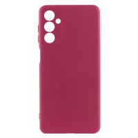 Накладка (з мікрофіброю) Silicone Cover Lakshmi Full Camera для Samsung A05s / A057- марсала