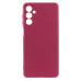 Накладка (з мікрофіброю) Silicone Cover Lakshmi Full Camera для Samsung A05s / A057- марсала