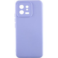 Накладка (з мікрофіброю) Silicone Cover Lakshmi Full Camera для Xiaomi 13T Pro / 13T- бузковий