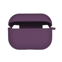 Чохол силіконовий для AirPods Pro 2 / Pro з мікрофіброю- темно-фіолетовий Чохол силіконовий для AirPods Pro 2 / Pro з мікрофіброю- темно-фіолетовий