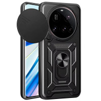 Протиударний чохол Camshield Serge Ring для Xiaomi 15 Ultra- чорний Протиударний чохол Camshield Serge Ring для Xiaomi 15 Ultra- чорний