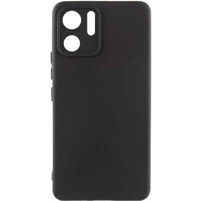 Накладка (з мікрофіброю) GETMAN Liquid Silk Full Camera для Motorola Edge 40- чорний Накладка (з мікрофіброю) GETMAN Liquid Silk Full Camera для Motorola Edge 40- чорний