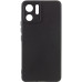 Накладка (з мікрофіброю) GETMAN Liquid Silk Full Camera для Motorola Edge 40- чорний