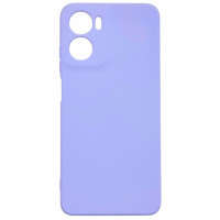 Накладка (з мікрофіброю) GETMAN Liquid Silk Full Camera для Motorola Moto G05 / E15 4G- бузковий Накладка (з мікрофіброю) GETMAN Liquid Silk Full Camera для Motorola Moto G05 / E15 4G- бузковий