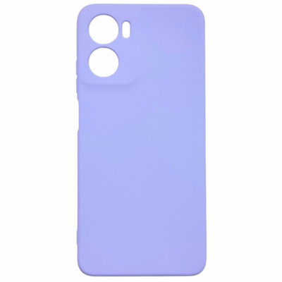 Накладка (з мікрофіброю) GETMAN Liquid Silk Full Camera для Motorola Moto G05 / E15 4G- бузковий Накладка (з мікрофіброю) GETMAN Liquid Silk Full Camera для Motorola Moto G05 / E15 4G- бузковий