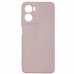 Накладка (з мікрофіброю) GETMAN Liquid Silk Full Camera для Motorola Moto G05 / E15 4G- пастельно-рожевий