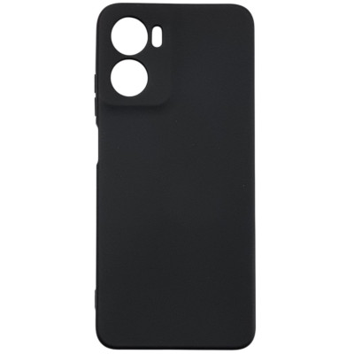 Накладка (з мікрофіброю) GETMAN Liquid Silk Full Camera для Motorola Moto G05 / E15 4G- чорний Накладка (з мікрофіброю) GETMAN Liquid Silk Full Camera для Motorola Moto G05 / E15 4G- чорний