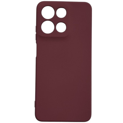 Накладка (з мікрофіброю) GETMAN Liquid Silk Full Camera для Motorola Moto G15 / Moto G15 Power / Moto G17 / Moto G17 Power- марсала Накладка (з мікрофіброю) GETMAN Liquid Silk Full Camera для Motorola Moto G15 / Moto G15 Power / Moto G17 / Moto G17 Power- марсала