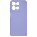 Накладка (з мікрофіброю) GETMAN Liquid Silk Full Camera для Motorola Moto G15 / Moto G15 Power / Moto G17 / Moto G17 Power- бузковий