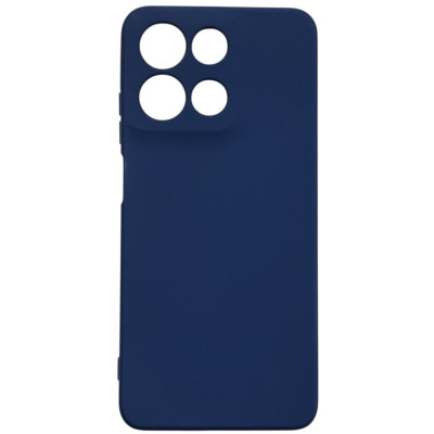 Накладка (з мікрофіброю) GETMAN Liquid Silk Full Camera для Motorola Moto G15 / Moto G15 Power / Moto G17 / Moto G17 Power- темно-синій Накладка (з мікрофіброю) GETMAN Liquid Silk Full Camera для Motorola Moto G15 / Moto G15 Power / Moto G17 / Moto G17 Power- темно-синій