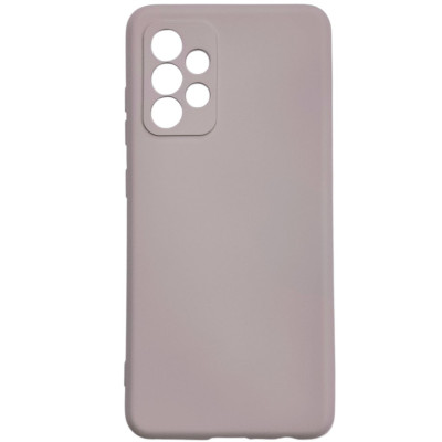 Накладка (з мікрофіброю) GETMAN Liquid Silk Full Camera для Samsung A52 / A52s- пастельно-рожевий Накладка (з мікрофіброю) GETMAN Liquid Silk Full Camera для Samsung A52 / A52s- пастельно-рожевий