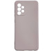 Накладка (з мікрофіброю) GETMAN Liquid Silk Full Camera для Samsung A52 / A52s- пастельно-рожевий