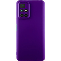 Накладка (з мікрофіброю) GETMAN Liquid Silk Full Camera для Xiaomi Redmi 10- ультра-фіолетовий Накладка (з мікрофіброю) GETMAN Liquid Silk Full Camera для Xiaomi Redmi 10- ультра-фіолетовий