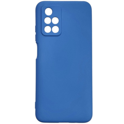 Накладка (з мікрофіброю) GETMAN Liquid Silk Full Camera для Xiaomi Redmi 10- королівський синій Накладка (з мікрофіброю) GETMAN Liquid Silk Full Camera для Xiaomi Redmi 10- королівський синій