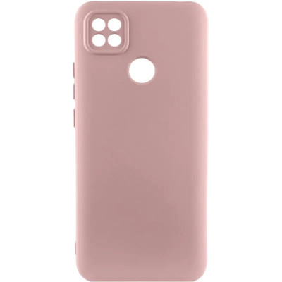 Накладка (з мікрофіброю) GETMAN Liquid Silk Full Camera для Xiaomi Redmi 9C- рожевий пісок Накладка (з мікрофіброю) GETMAN Liquid Silk Full Camera для Xiaomi Redmi 9C- рожевий пісок