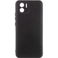 Накладка (з мікрофіброю) GETMAN Liquid Silk Full Camera для Xiaomi Redmi A1 / A2- чорний Накладка (з мікрофіброю) GETMAN Liquid Silk Full Camera для Xiaomi Redmi A1 / A2- чорний