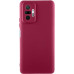 Накладка (з мікрофіброю) GETMAN Liquid Silk Full Camera для Xiaomi Redmi Note 10 Pro / Note 10 Pro Max- марсала