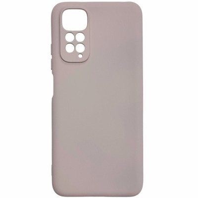 Накладка (з мікрофіброю) GETMAN Liquid Silk Full Camera для Xiaomi Redmi Note 11 4G / Note 11S- пастельно-рожевий Накладка (з мікрофіброю) GETMAN Liquid Silk Full Camera для Xiaomi Redmi Note 11 4G / Note 11S- пастельно-рожевий