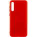 Накладка (з мікрофіброю) GETMAN Liquid Silk для Samsung A50 / A50s / A30s- червоний