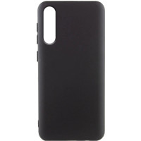 Накладка (з мікрофіброю) GETMAN Liquid Silk для Samsung A50 / A50s / A30s- чорний