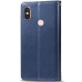 Чохол-книжка GETMAN Gallant шкіряний для Xiaomi Redmi Note 5 Pro- синій