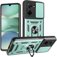 Протиударний чохол Camshield Serge Ring для Xiaomi Redmi A5 / Poco C71- зелений Протиударний чохол Camshield Serge Ring для Xiaomi Redmi A5 / Poco C71- зелений