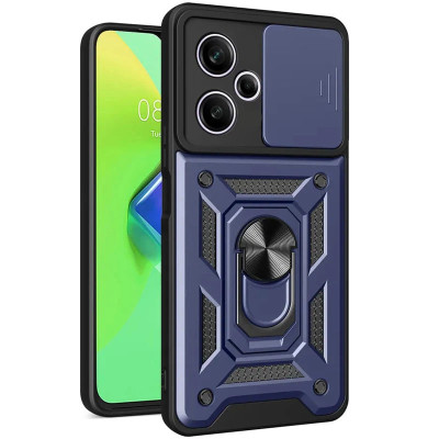 Протиударний чохол Camshield Serge Ring для Xiaomi Poco M6 Pro 5G- синій Протиударний чохол Camshield Serge Ring для Xiaomi Poco M6 Pro 5G- синій