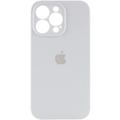 Накладка (з мікрофіброю) Silk Full Camera для iPhone 12 Pro Max- білий