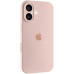 Накладка (з мікрофіброю) Silk Full Camera для iPhone 16- рожевий пісок