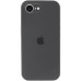 Накладка (з мікрофіброю) Silk Full Camera для iPhone 16e / iPhone 17e- темно-сірий
