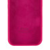 Накладка (з мікрофіброю) Silk Full Camera для iPhone 16e / iPhone 17e- червона троянда