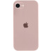 Накладка (з мікрофіброю) Silk Full Camera для iPhone 16e / iPhone 17e- рожевий пісок
