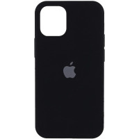 Накладка (з мікрофіброю) Silk Full Protective для iPhone 13 Pro Max- чорний