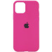 Накладка (з мікрофіброю) Silk Full Protective для iPhone 14- яскраво-рожевий