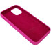 Накладка (з мікрофіброю) Silk Full Protective для iPhone 14 Pro- малиновий