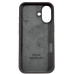 Накладка (з мікрофіброю) Silk Full Protective для iPhone 16- темно-коричневий