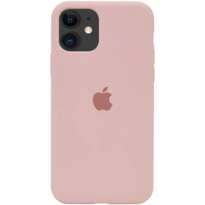 Накладка (з мікрофіброю) Silk Full Protective для iPhone 16 Pro Max- пастельно-рожевий