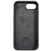 Накладка (з мікрофіброю) Silk Full Protective для iPhone 16e / iPhone 17e- темно-коричневий
