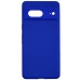 Накладка (з мікрофіброю) Silicone Cover Lakshmi Full Camera для Google Pixel 7- ультра-синій