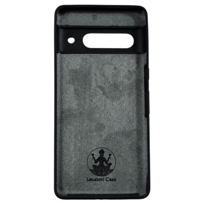 Накладка (з мікрофіброю) Silicone Cover Lakshmi Full Camera для Google Pixel 7 Pro- чорний